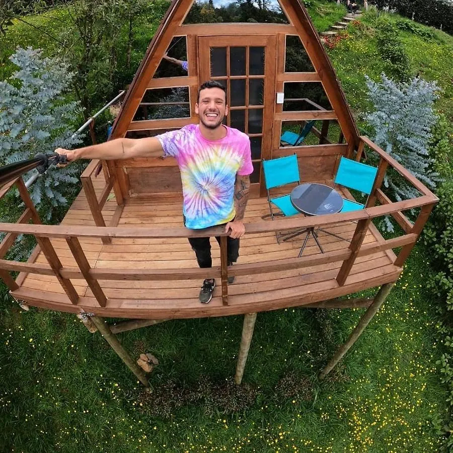 Chalets En Santa Elena En Medio Del Bosque Medellín Prázdninový dům